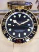 Fake Rolex Wall Clock - Rolex GMT-Master II Gold Case GREEN MARKERS (5)_th.jpg
